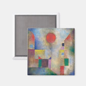 Aimant Balloon rouge, Klee (Recto/Verso)