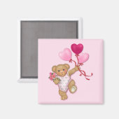 Aimant Balloon Teddy (Recto/Verso)