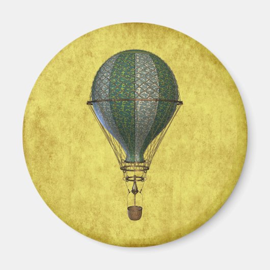 Aimant Balloon victorien Steampunk (Devant)