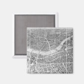 Aimant Balloon View of London, 1851 (Recto/Verso)