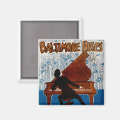 Aimant Baltimore Blues (Recto/Verso)