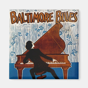 Aimant Baltimore Blues