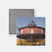 Aimant BALTIMORE, MARYLAND. États-Unis Knoll à sept pieds (Recto/Verso)