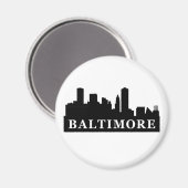 Aimant Baltimore Skyline (Recto/Verso)