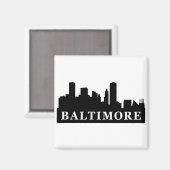 Aimant Baltimore Skyline (Recto/Verso)