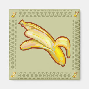 Aimant Banana Art