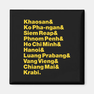 Aimant Banana Pancake Trail / Circuit