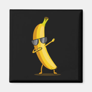 Aimant Banane jaune Dabbing - Dab Funky Dancing Fruit