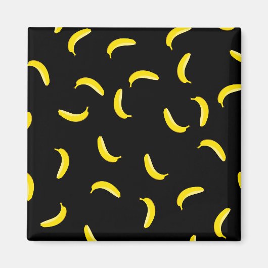 Aimant Banane noire (Devant)