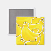 Aimant Bananes funky (Recto/Verso)