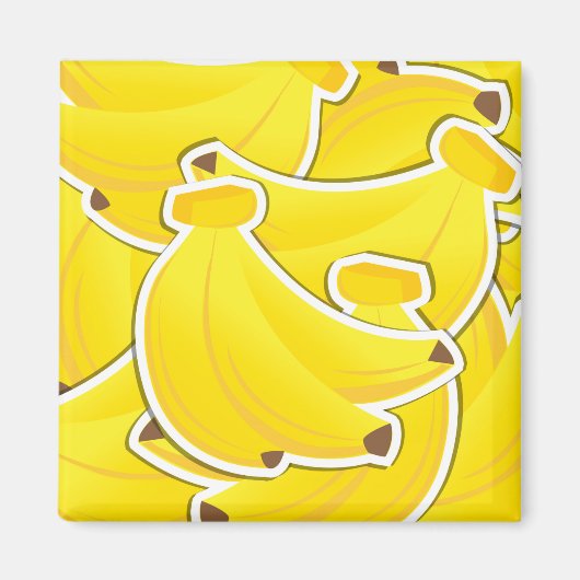 Aimant Bananes funky (Devant)