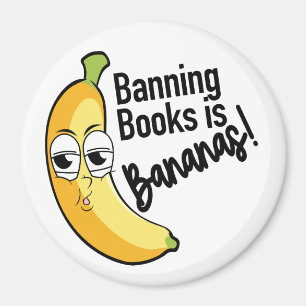 Aimant Bananes Interdisant les Livres 