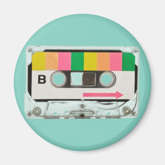 Aimant Bande Cassette Rétro (Devant)