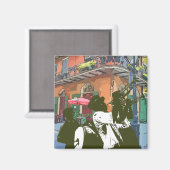 Aimant Bande De Brass À Pirates Alley (Recto/Verso)