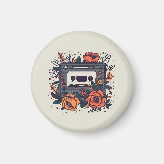 Aimant Bande de cassette florale