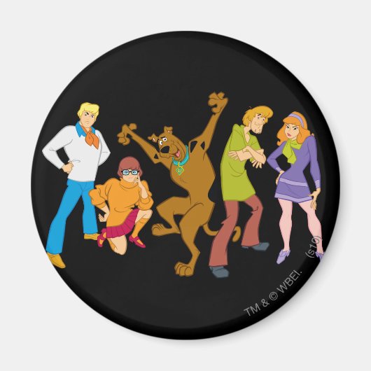 Aimant Bande entière 16 Mystery Inc (Devant)