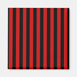 Aimant Bande noire et rouge