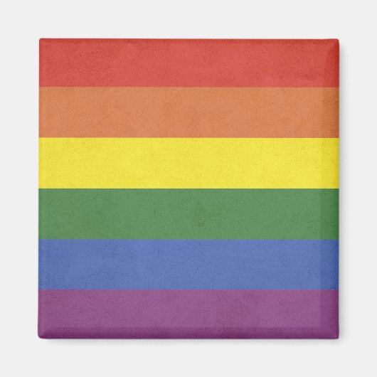 Aimant Bandes arc-en-ciel (Devant)