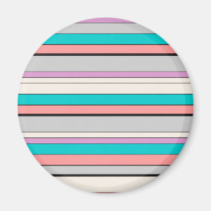 Aimant Bandes d'aqua gris