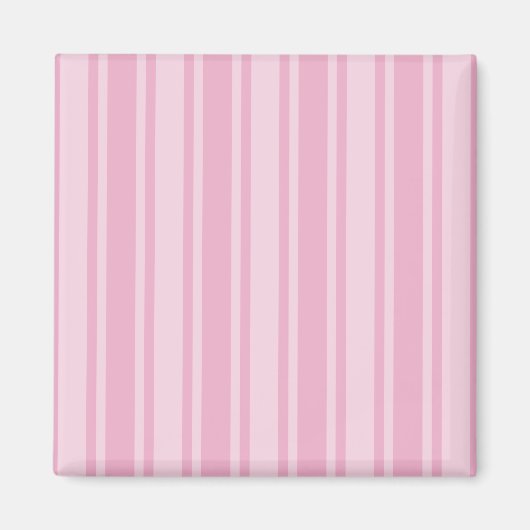 Aimant Bandes de bonbons rose pâle (Devant)