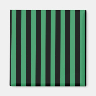 Aimant Bandes de bonbons vert et noir