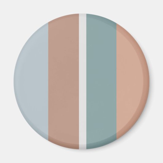 Aimant Bandes de couleurs coupées (Devant)