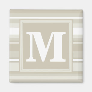 Aimant Bandes de grès monogramme