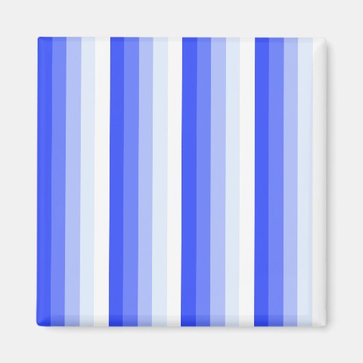 Aimant Bandes d'ombre bleu royal (Devant)