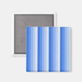 Aimant Bandes d'ombre bleues (Recto/Verso)