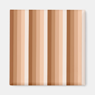 Aimant Bandes d'ombre orange brûlées