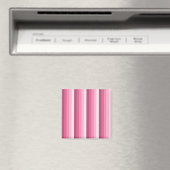 Aimant Bandes d'ombre rose (In Situ (Lave-vaisselle))