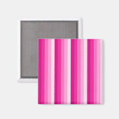 Aimant Bandes d'ombre rose chaud (Recto/Verso)