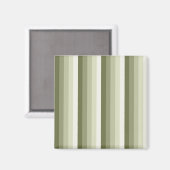 Aimant Bandes d'ombre vert olive (Recto/Verso)