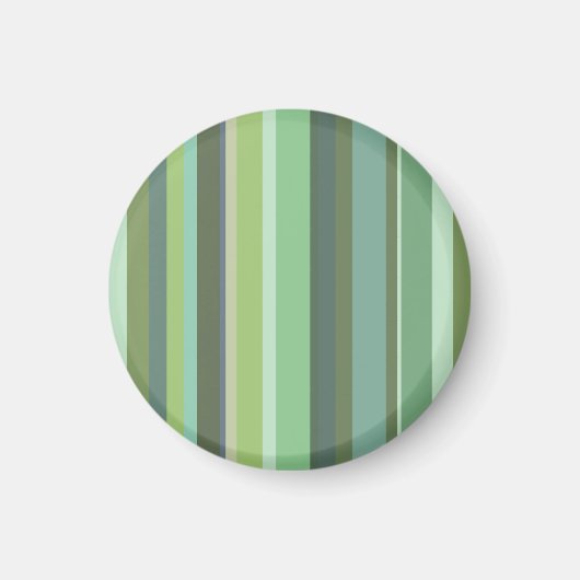 Aimant Bandes horizontales vert olive (Devant)