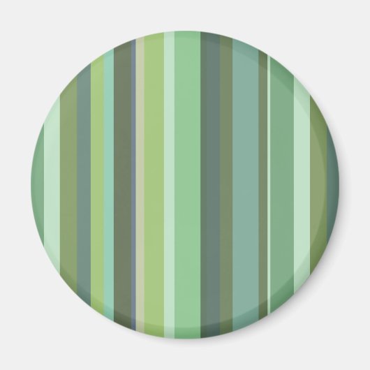 Aimant Bandes horizontales vert olive (Devant)