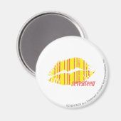 Aimant Bandes minces Jaune (Recto/Verso)