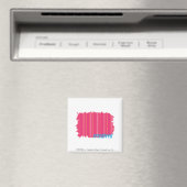 Aimant Bandes minces Magenta 2 (In Situ (Lave-vaisselle))