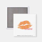 Aimant Bandes minces orange (Recto/Verso)
