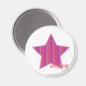 Aimant Bandes minces violettes 3 (Recto/Verso)