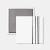 Aimant Bandes noires (Recto/Verso)