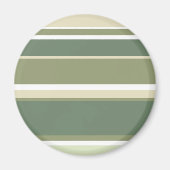 Aimant Bandes vert olive (Devant)