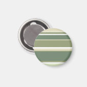 Aimant Bandes vert olive (Recto/Verso)