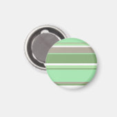Aimant Bandes vert pâle (Recto/Verso)