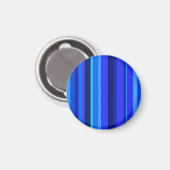 Aimant Bandes verticales bleues (Recto/Verso)
