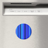 Aimant Bandes verticales bleues (In Situ (Lave-vaisselle))