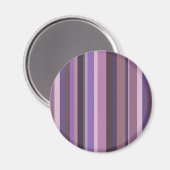 Aimant Bandes verticales mauves (Recto/Verso)