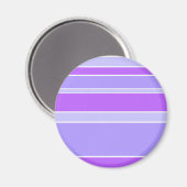 Aimant Bandes violettes (Recto/Verso)