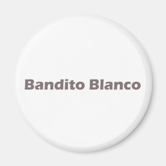 Aimant Bandito Blanco (Devant)
