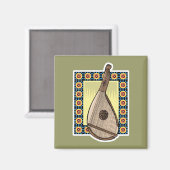 Aimant bandoura ukrainienne (Recto/Verso)