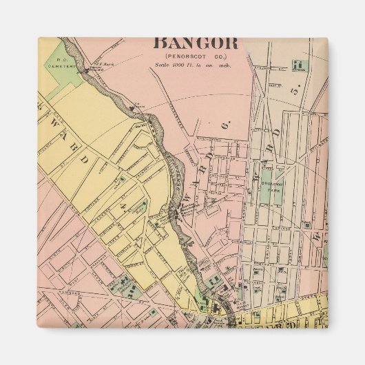 Aimant Bangor, Brewer (Devant)